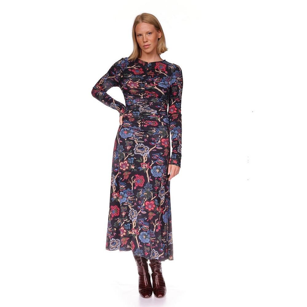 Cara Cara Maisy Dress – Black Baroque Floral